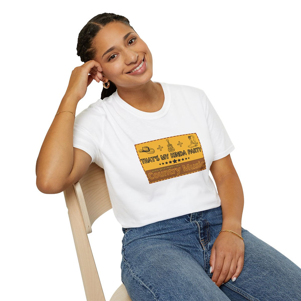 Thumbnail: THIS IS MY KINDA PARTY - Unisex Softstyle T-Shirt
