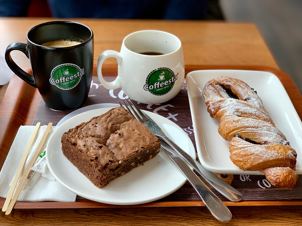 pastries, coffee, Coffeesta, Tbilisi, Georgia country