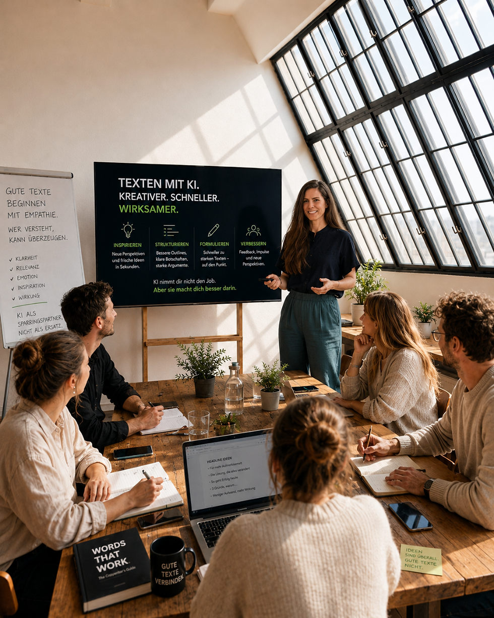 Von Prompt zu Profit: Texten mit KI