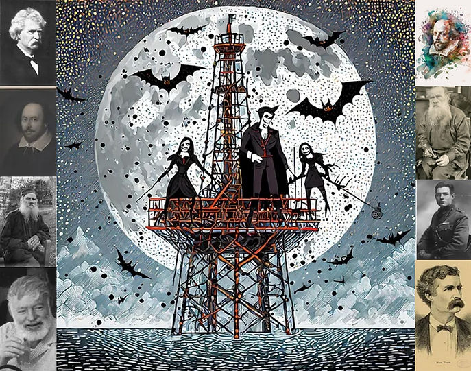 vampire on oil rig