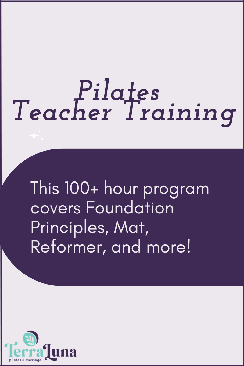 Pilates Teacher Training at TerraLuna