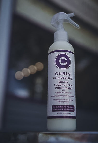 Curly Hair Designs Leave In Coconut Milk Conditioner