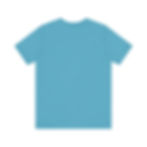 Light blue t-shirt illustrating a "Coco Cold Brew" design with a cheerful coconut relaxing.