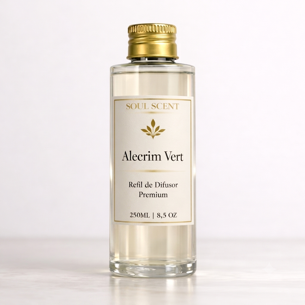 Refil para difusor de ambiente Soul Scent fragrância Alecrim Vert 250ml