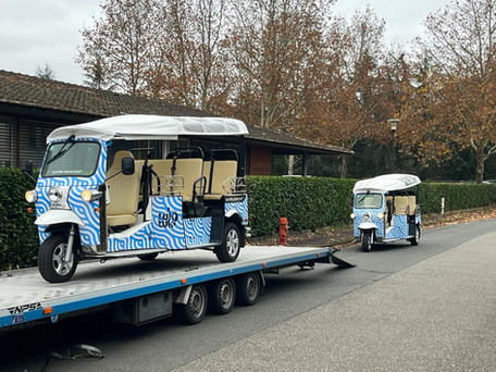 Lisbon is on Tour new tuk tuks