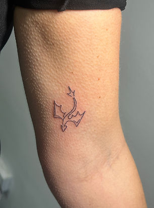 fine line tattoo