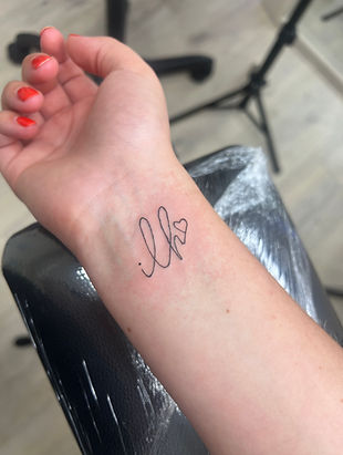 fine line tattoo