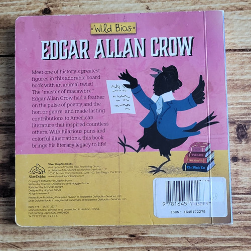 Edgar Allan Crow | Sarah's EmporiumWild Bios: Edgar Allan Crow is