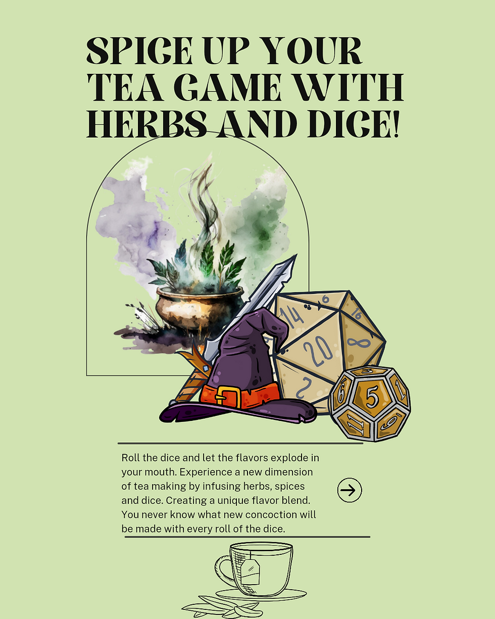 Tea making with Dice