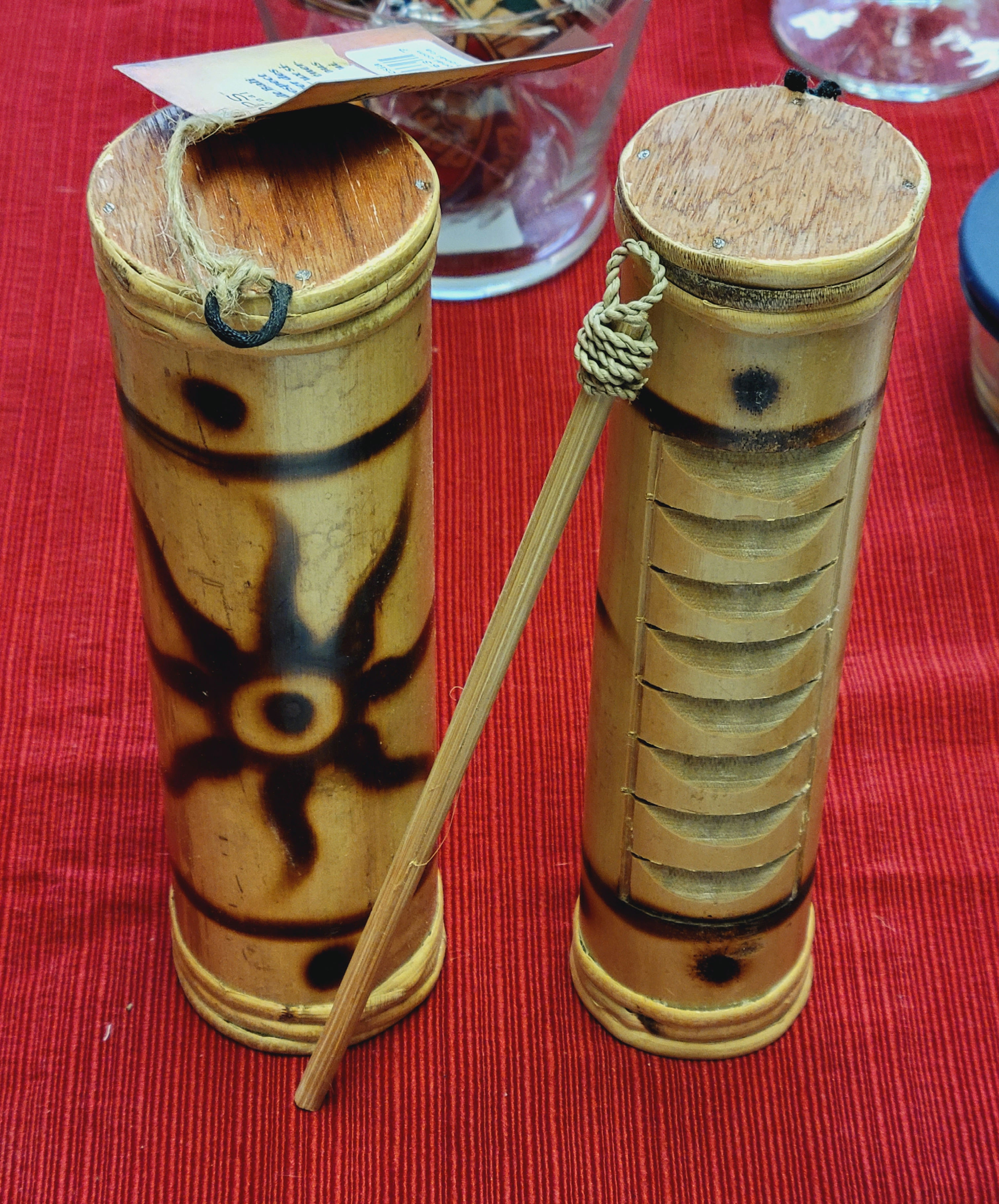 Thunder and rain stick