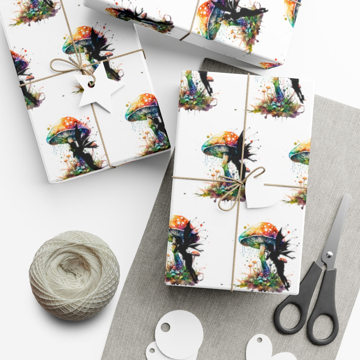 Fairy fantasy wrapping paper