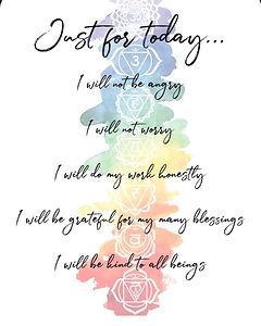 Reiki 5 Principles