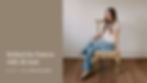Behind the pattern graphic featuring an interview with wallpaper artist Ali Anni, seated and smiling at the camera