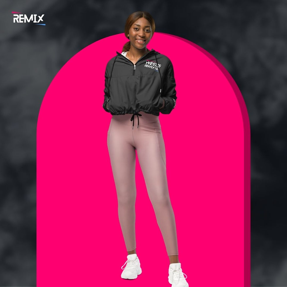 Thumbnail: Remix Dallas Cropped Windbreaker