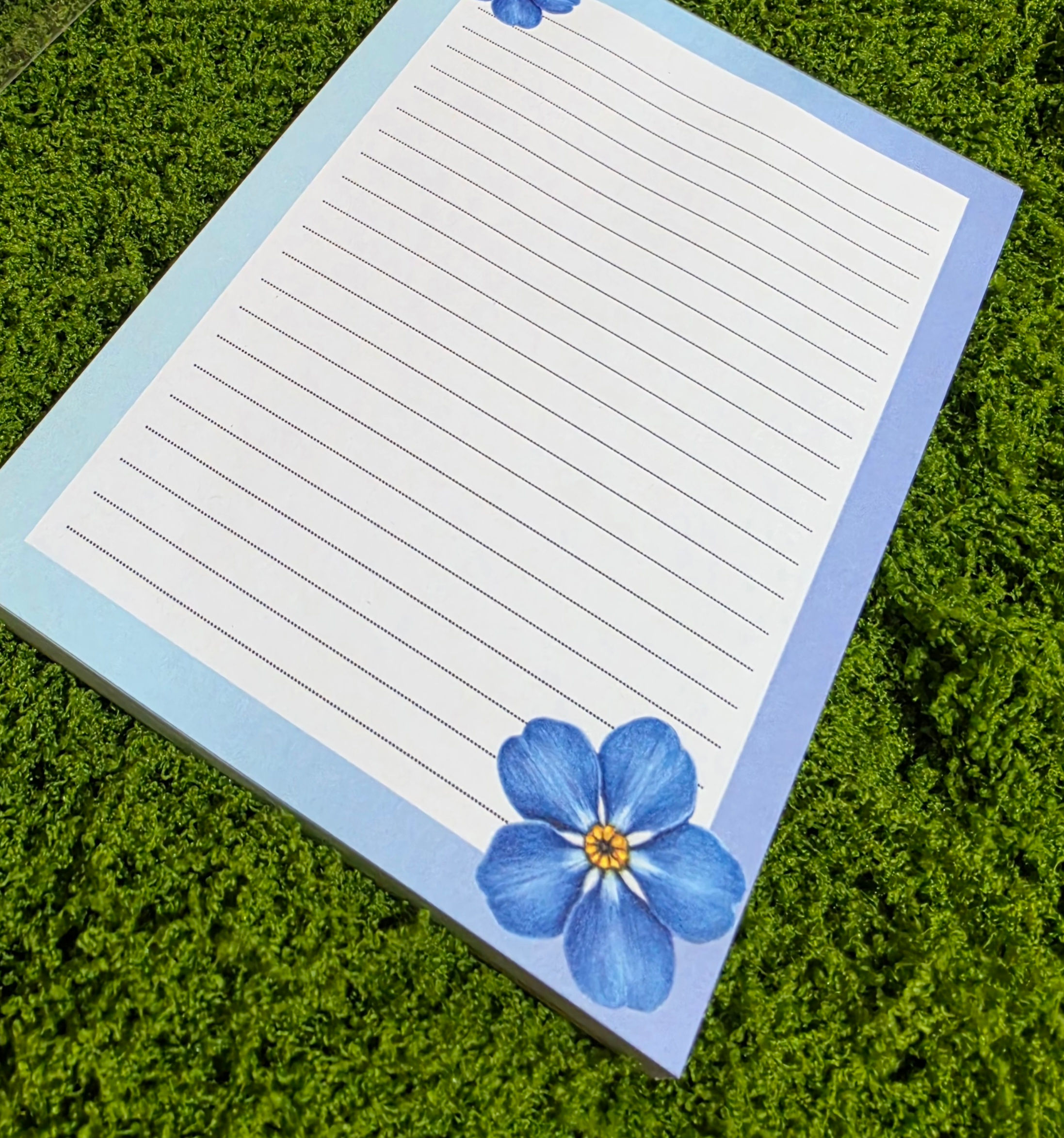 Forget Me Not Notepad