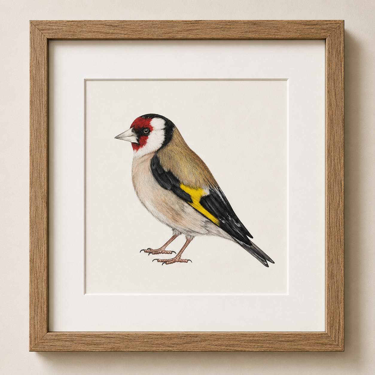 European Goldfinch Print
