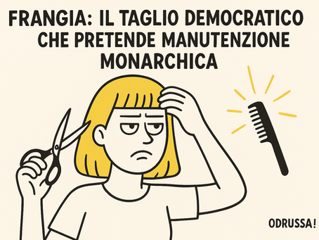 Frangia: il taglio democratico che pretende manutenzione monarchica