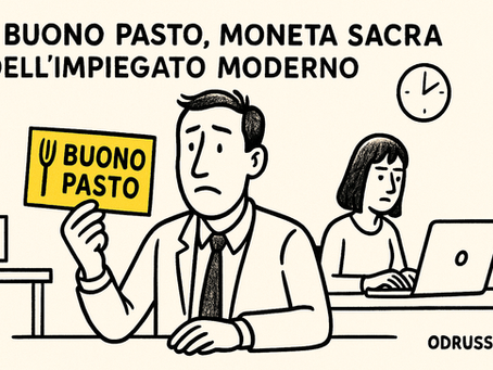 Il buono pasto, moneta sacra dell’impiegato moderno