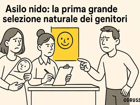 Asilo nido: la prima grande selezione naturale dei genitori