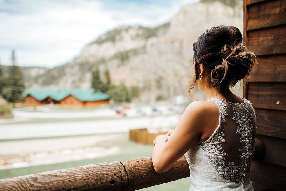 Wedding at Spearfish Canyon