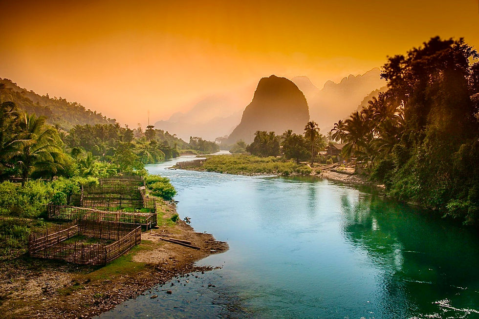 CAMBODIA and LAOS
