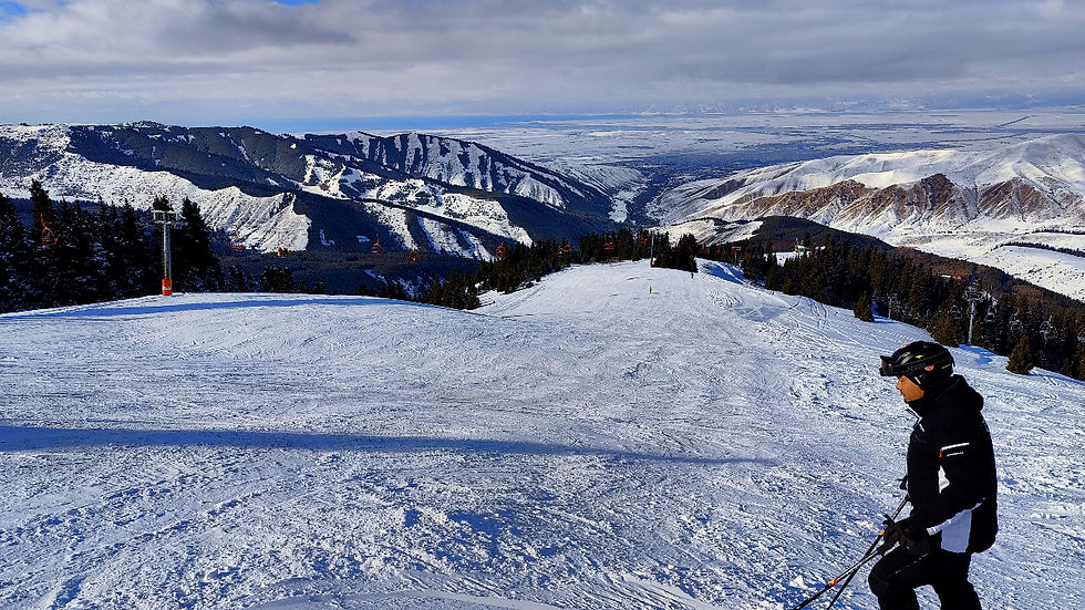 Skifahren in Kyrgistan