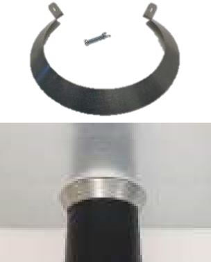 Stove Flue Debris Collar