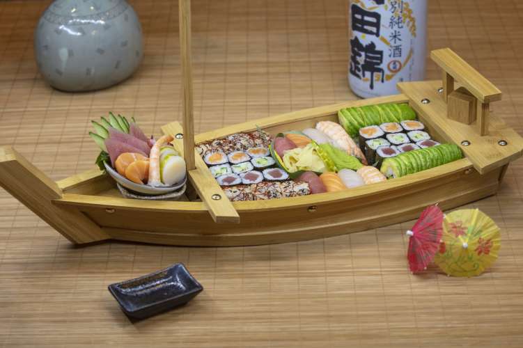 Arranged Food and Objects