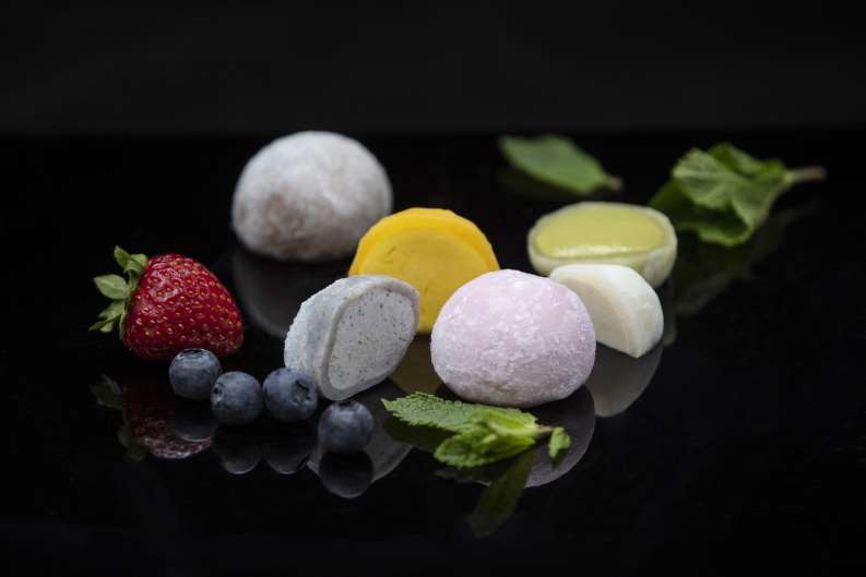 Arranged Food and Objects