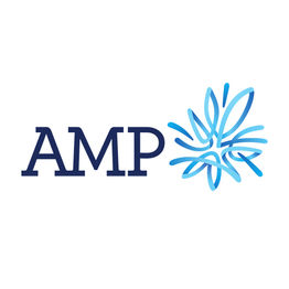AMP logo in full colour. 