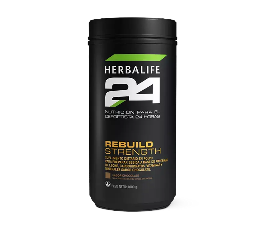 Herbalife24 Rebuild Strength, bebida de recuperación deportiva con proteínas y nutrientes, ideal para apoyar la recuperación