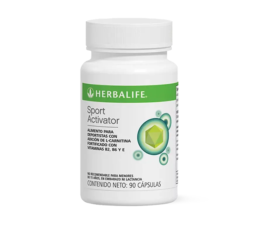 Sport Activator de Herbalife, bebida instantánea en polvo con sabor a frutas cítricas, ideal para preparar una bebida refresc