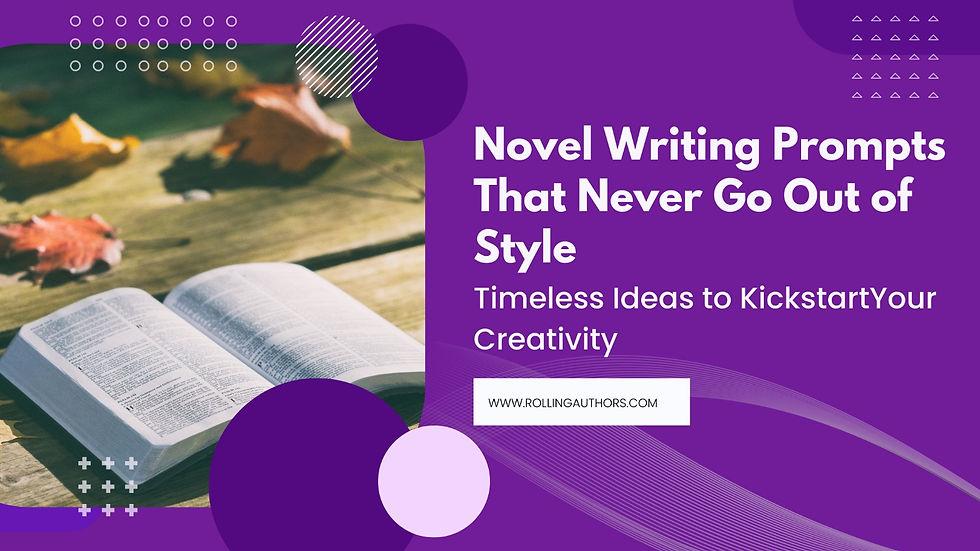Novel Writing Prompts: 25 Old-School Prompts to Spark Your Imagination