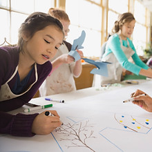 Children coloring