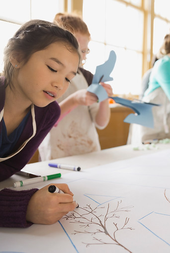 Children coloring | Autism Spectrum Assessment through Take Time Psychology will work closely with children's other specialists to give a well rounded assessment.