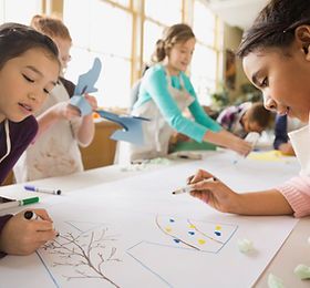 Children coloring