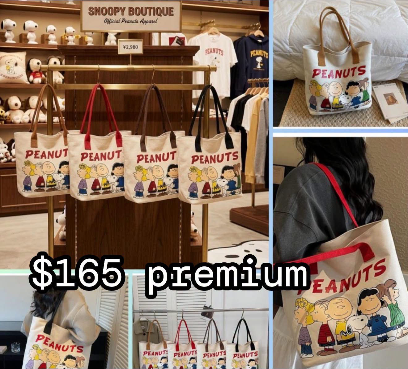 Bolsa Snoopy 