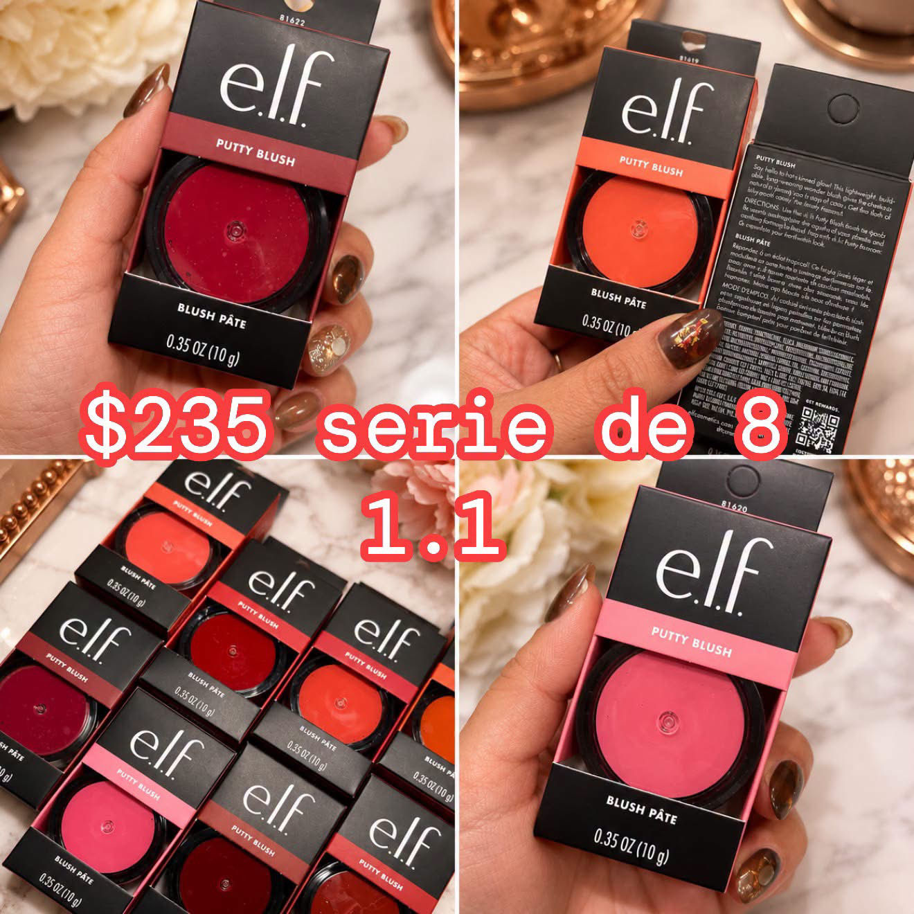 8 Rubor elf súper pigmento 