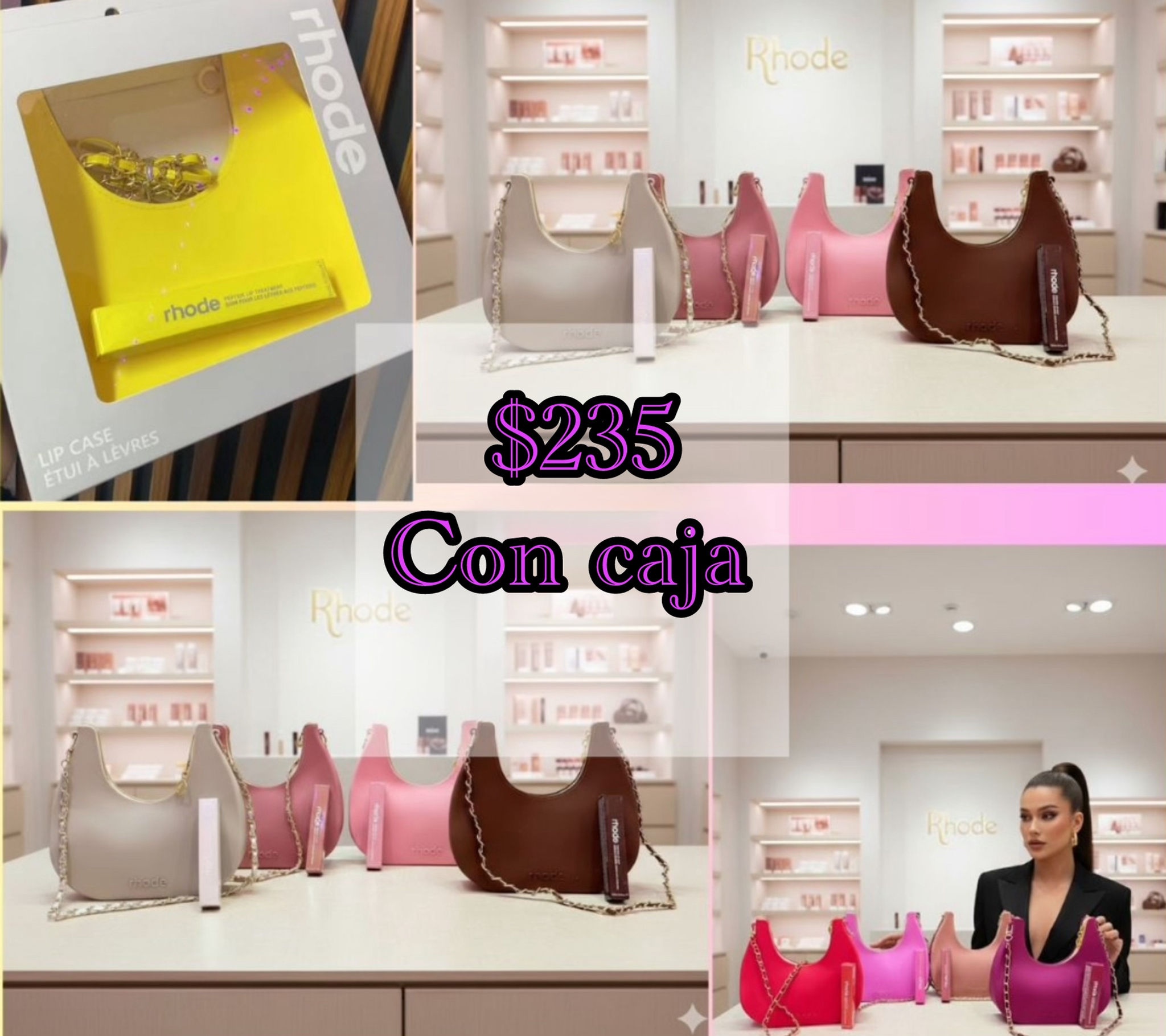 Bolsa y labial Rodé Cod. Lzhbl