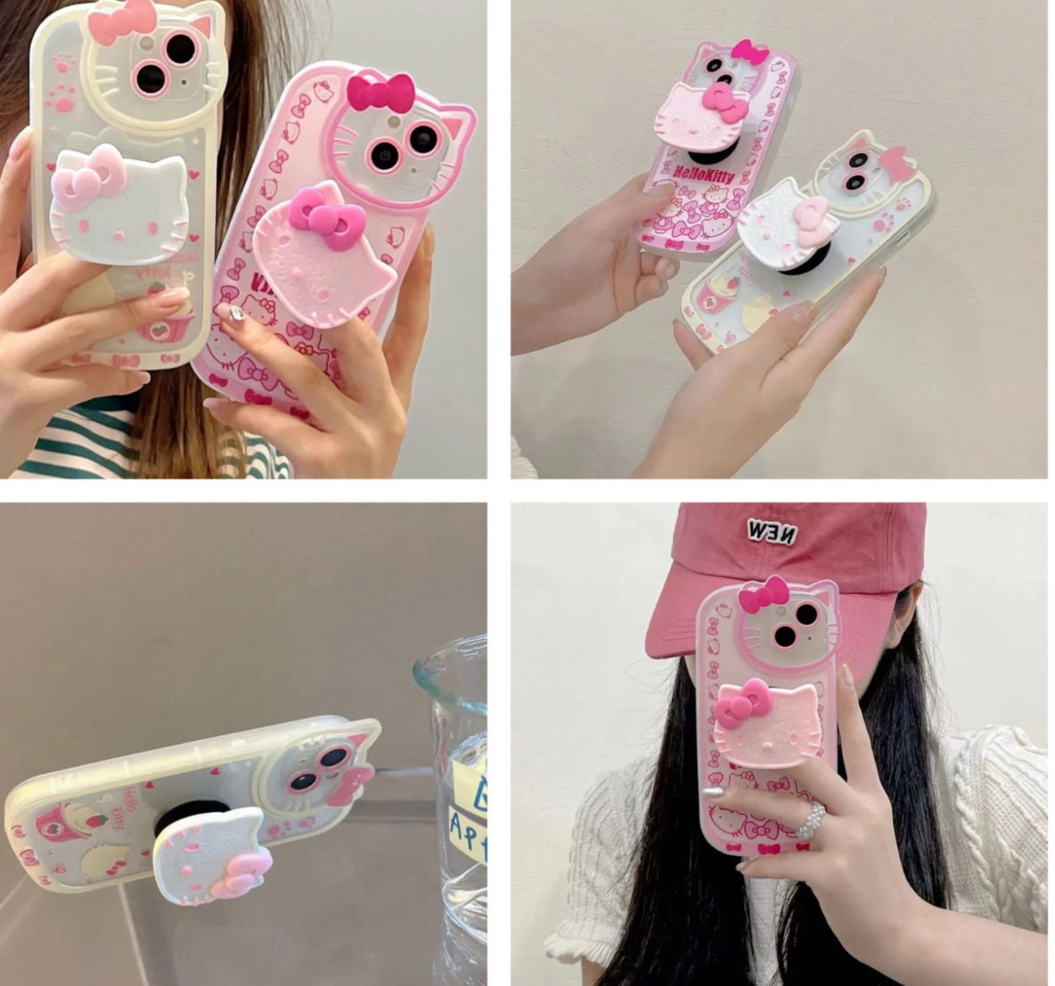 Protector de celular hello kitty