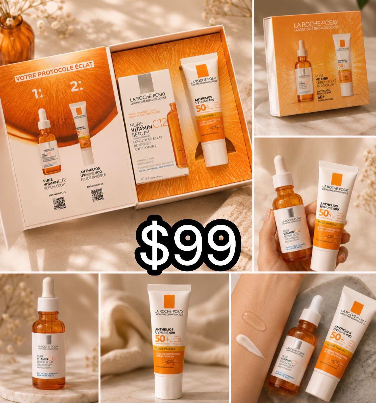 Set skin care La Roche P