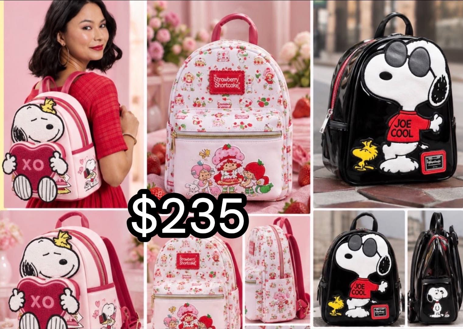 Mochila personajes 