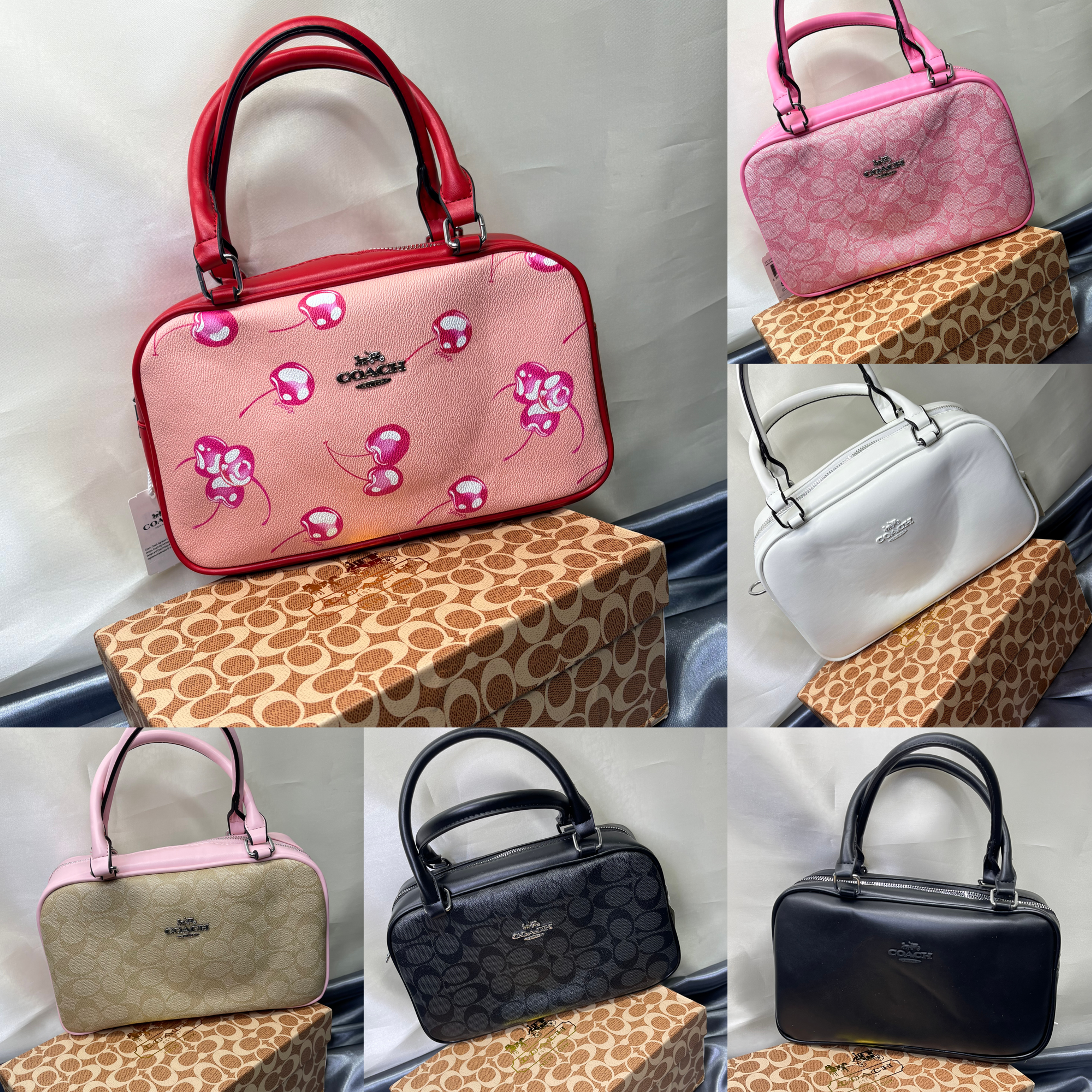 Bolsa coach 8363 con caja buen tamaño 