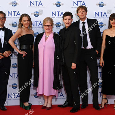 Beyond Paradise cast on the red carpet at the National Television Awards