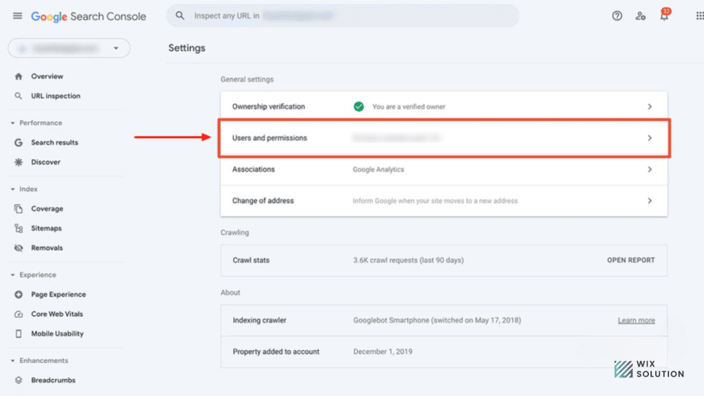 add user to search console