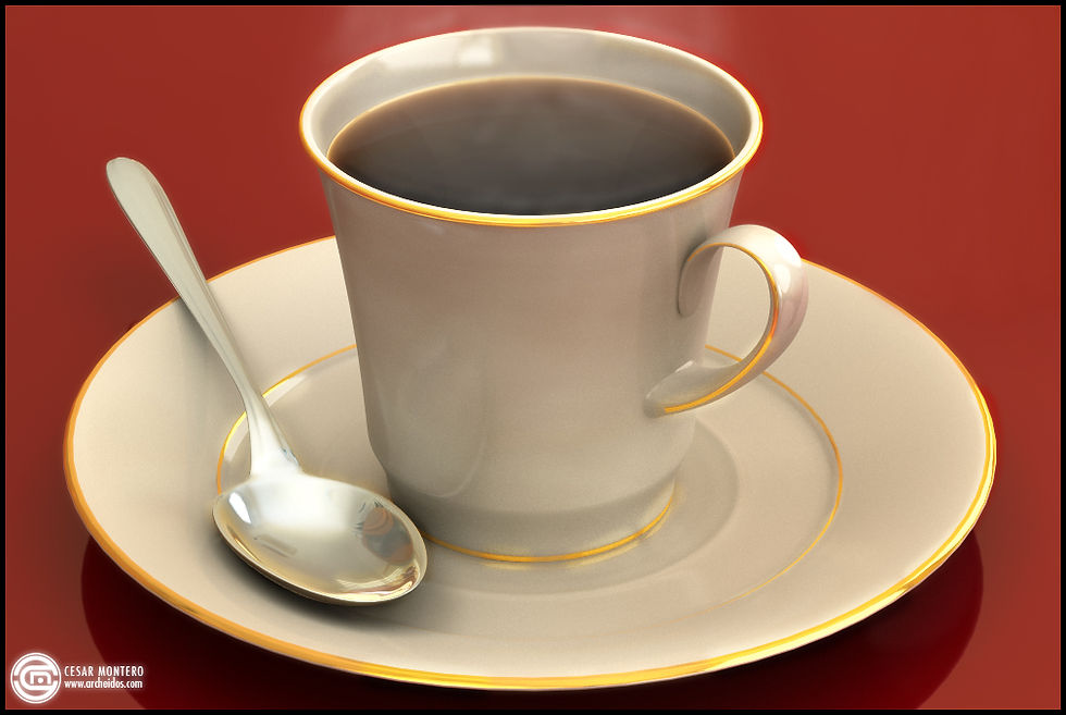 Personal Work: CG Coffee