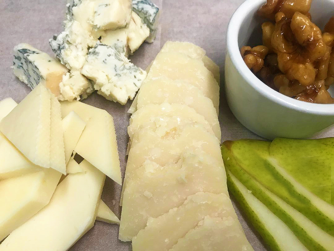 Arranged Food and Objects