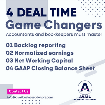 4 Deal Time Game Changers