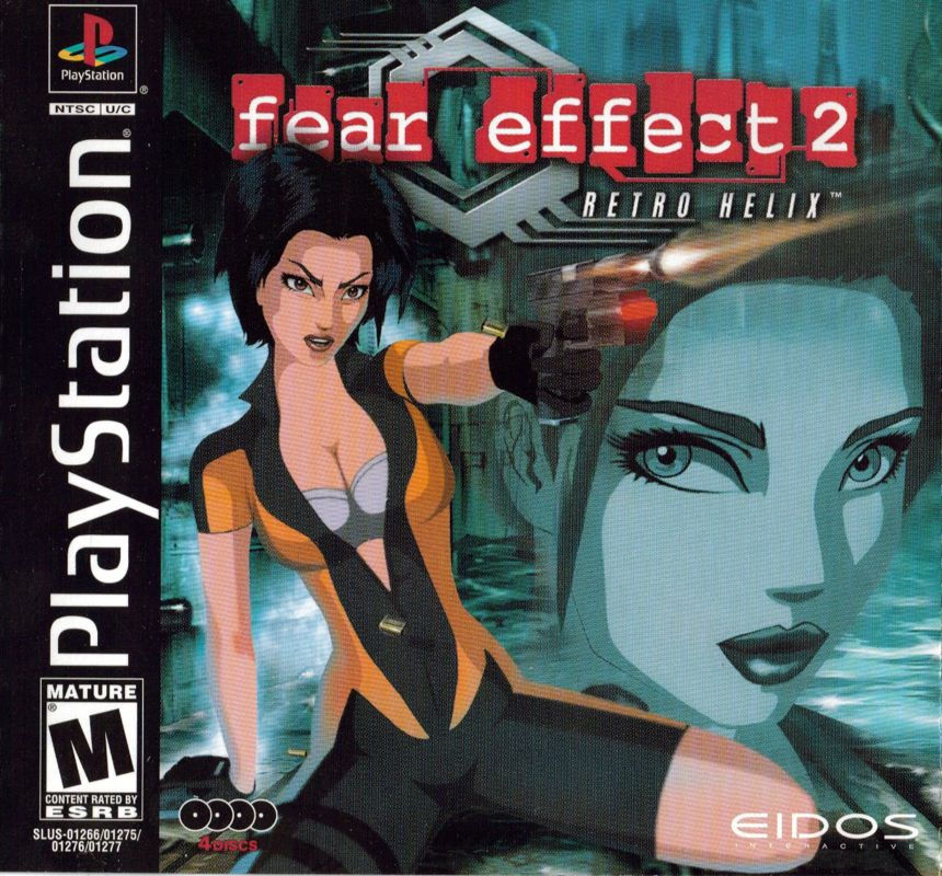 Portada americana de Fear Effect 2: Retro Helix