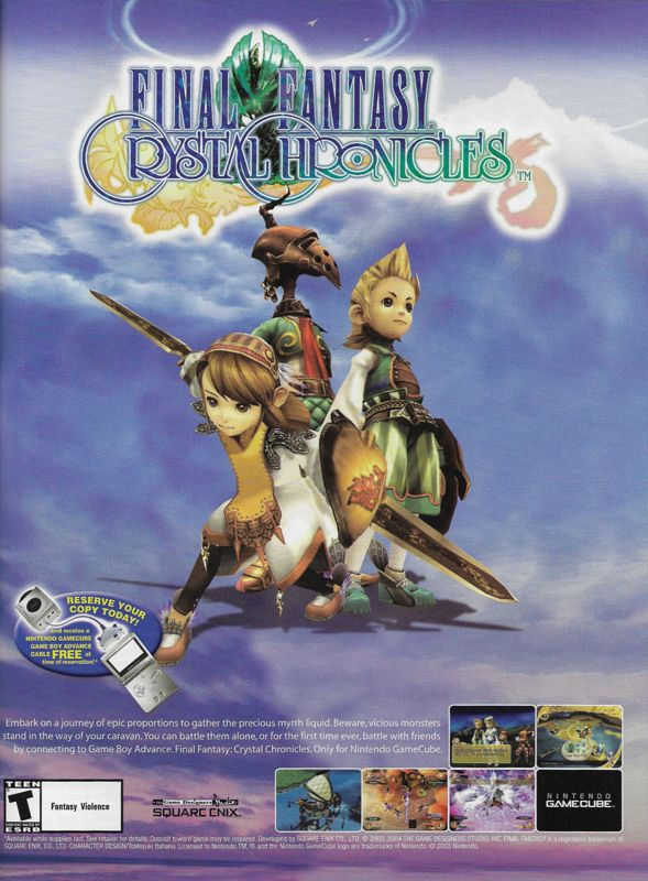 Anuncio de revista gringa tradicionañ